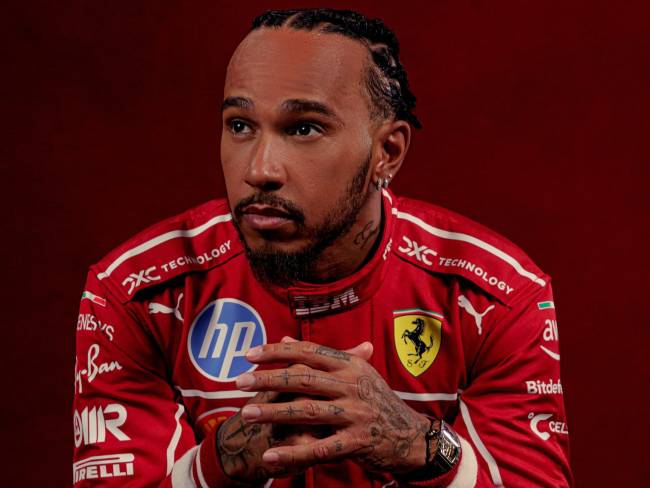 Foto de Perfil del Piloto Lewis Hamilton